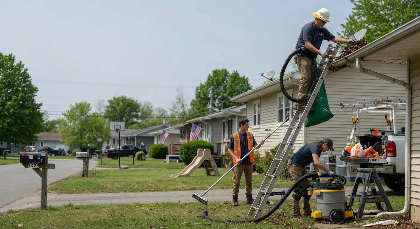 Gutter Installation in Nokomis, IL near me